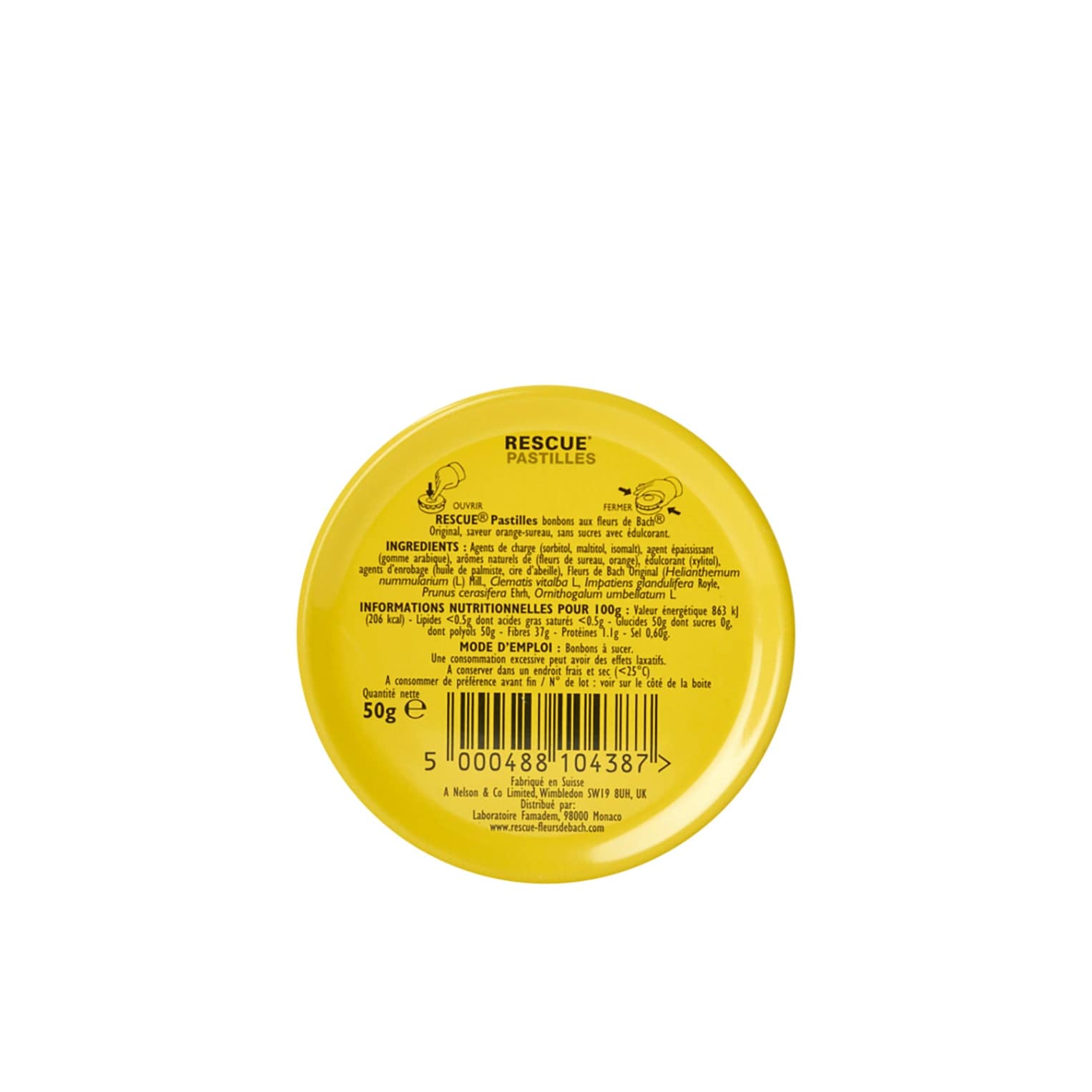 Rescue®  Pastilles Orange