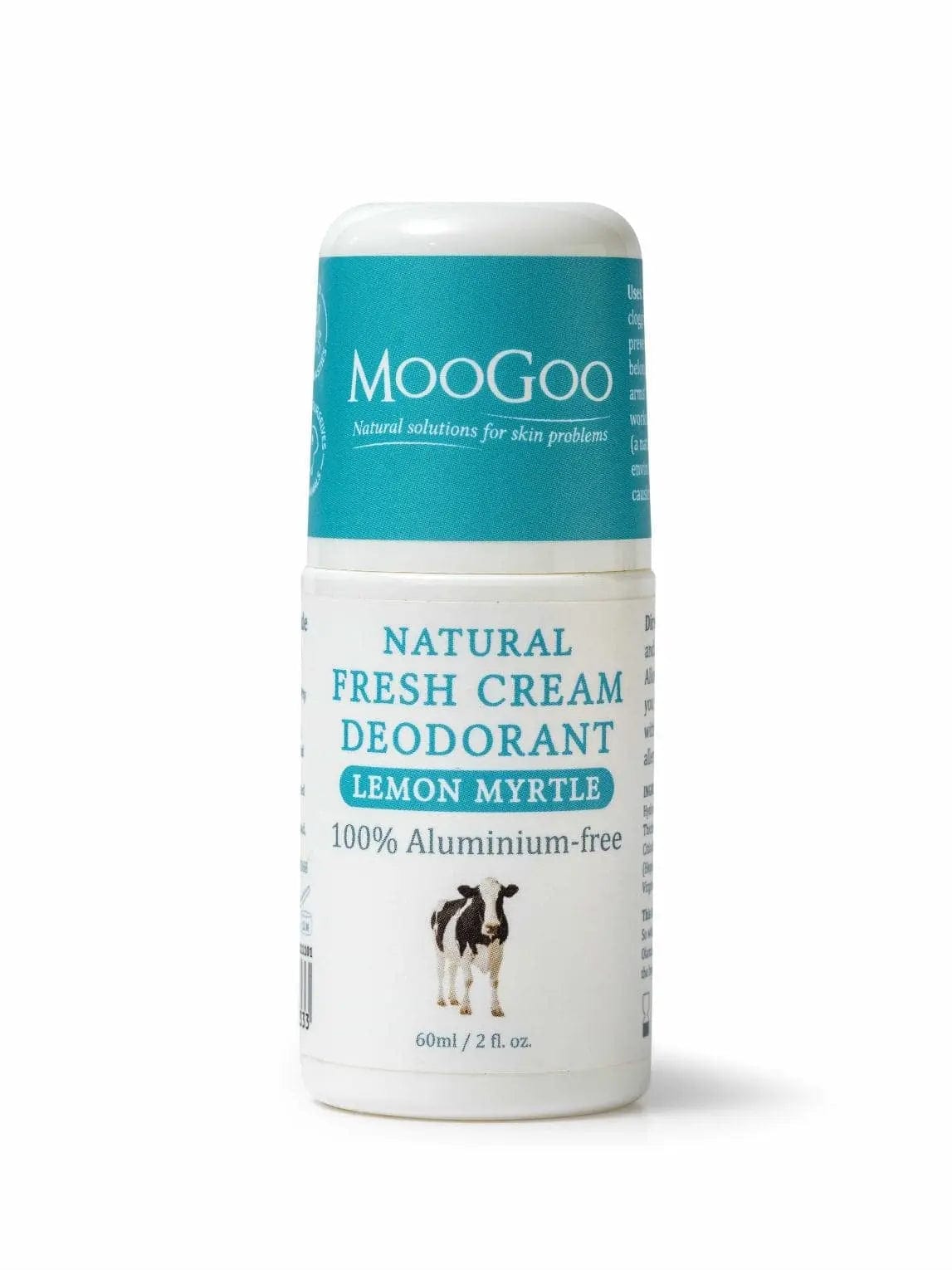 Moogoo Deodorant Fresh Cream Deodorant Lemon Myrtle 60ml