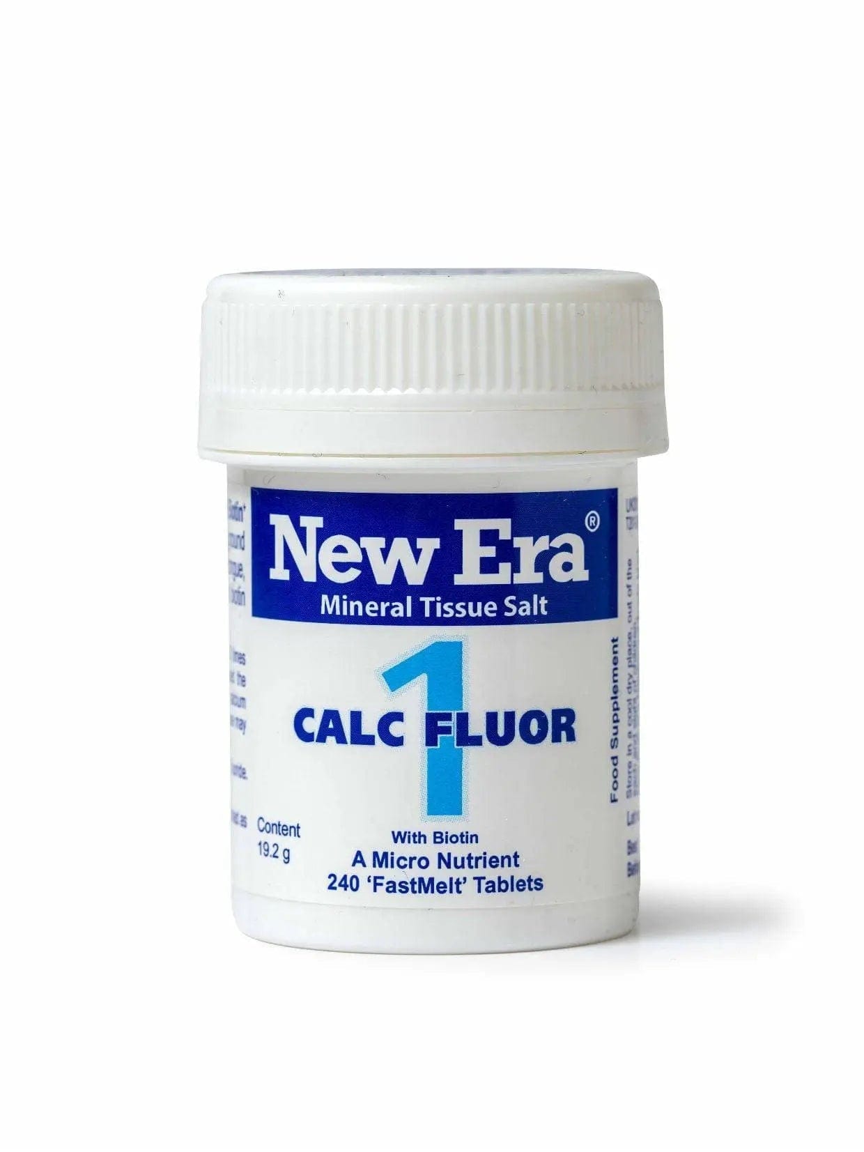 New Era Mineral Tissue Salt New Era Calc Fluor 1