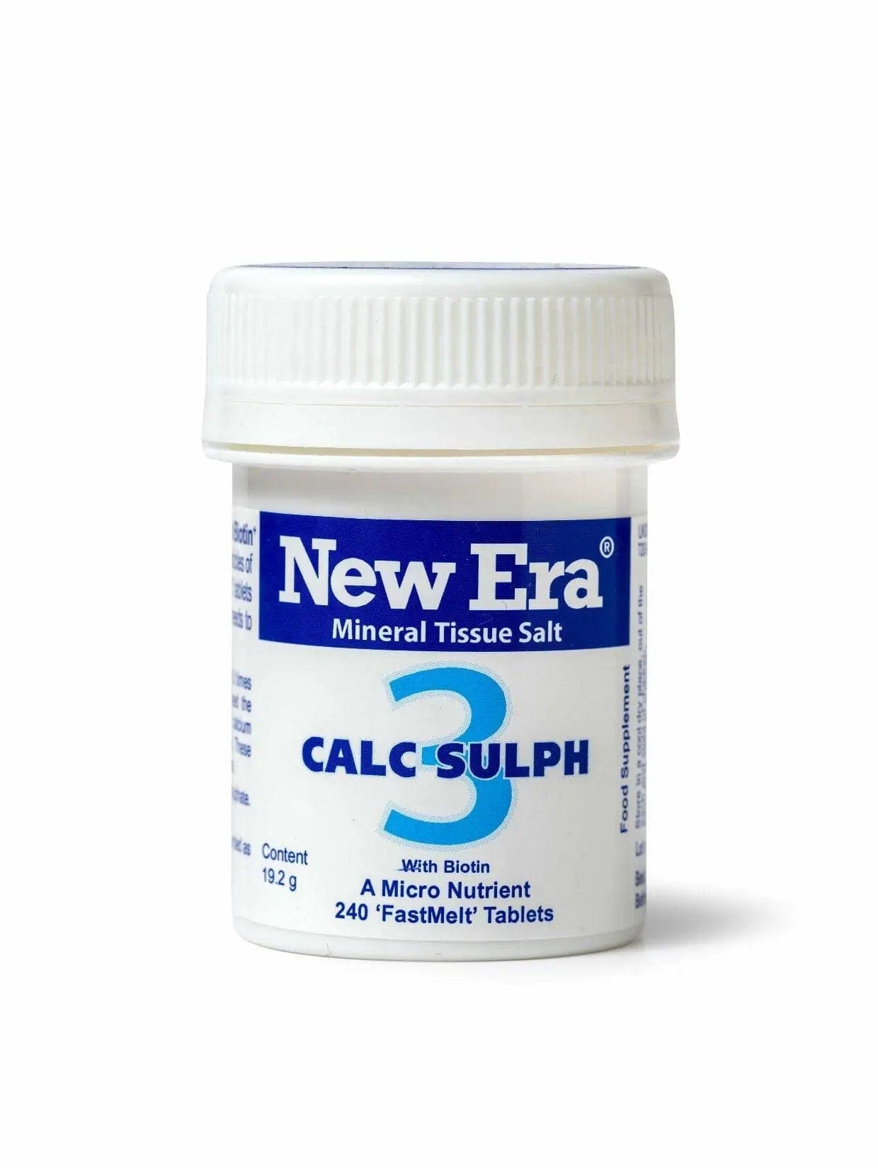 New Era Mineral Tissue Salt New Era Calc Sulph 3