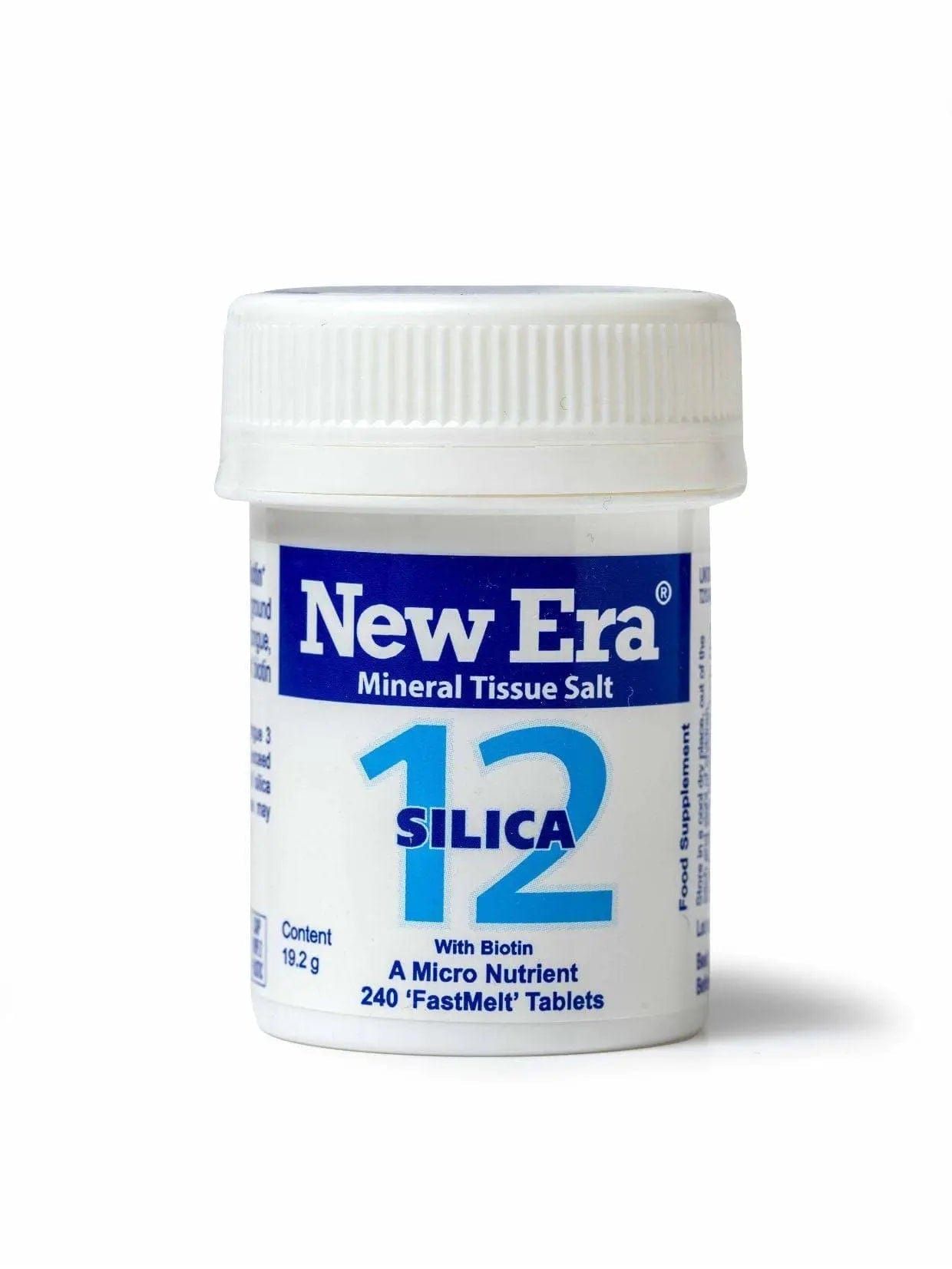 New Era Mineral Tissue Salt New Era Silica 12