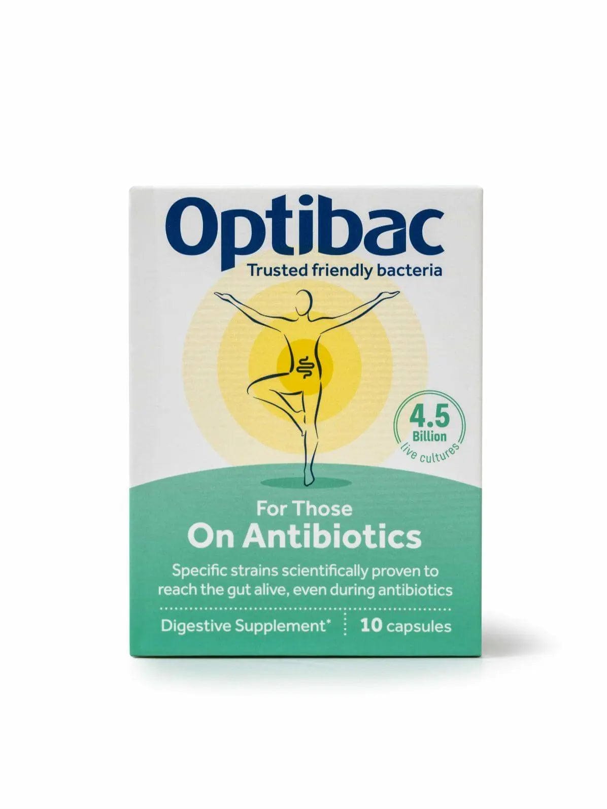 OptiBac Supplement OptiBac for those on Antibiotics (10 Caps)