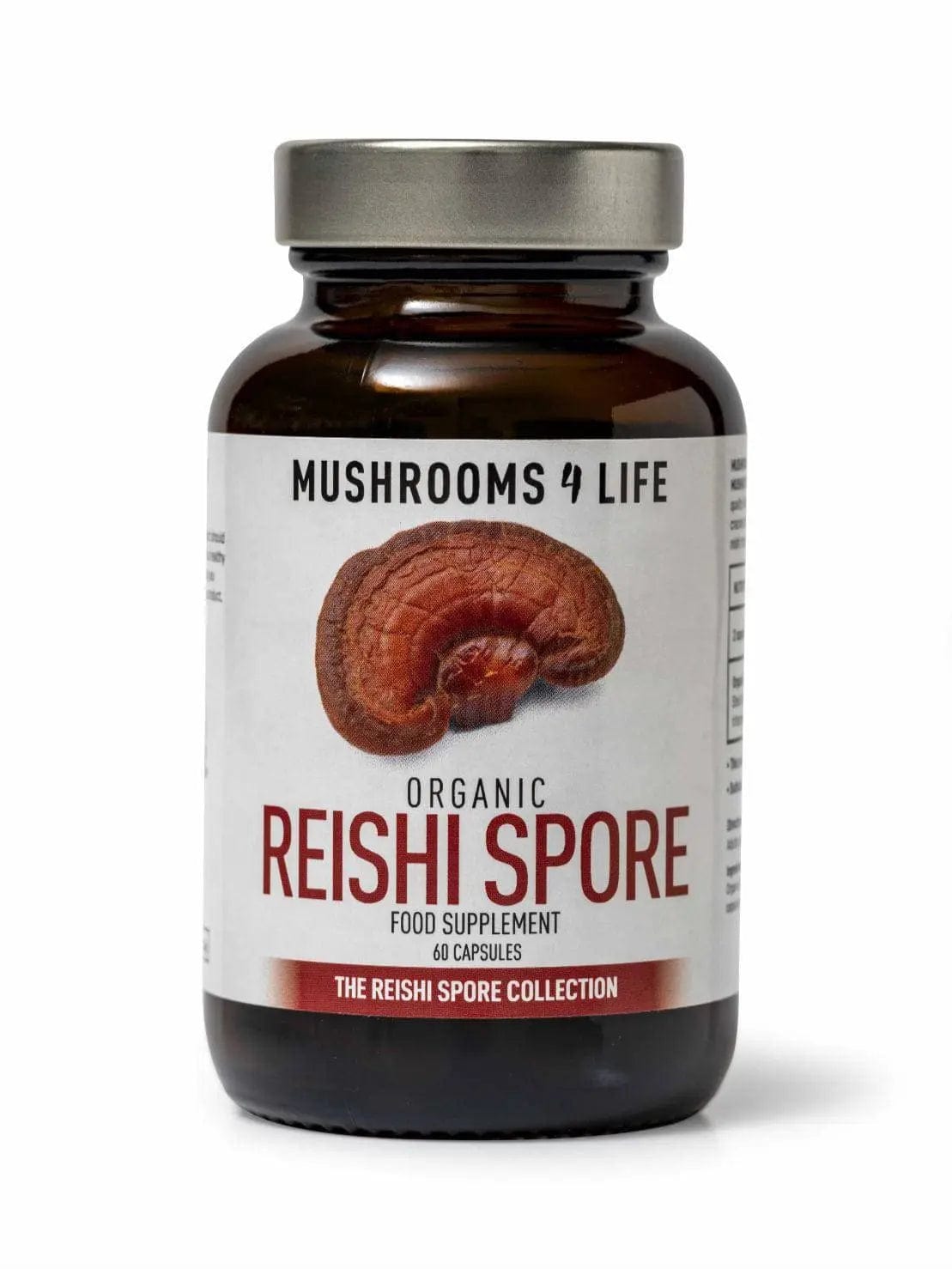 Mushrooms 4 Life Mushrooms Organic Reishi Spore Mushroom 60 Caps