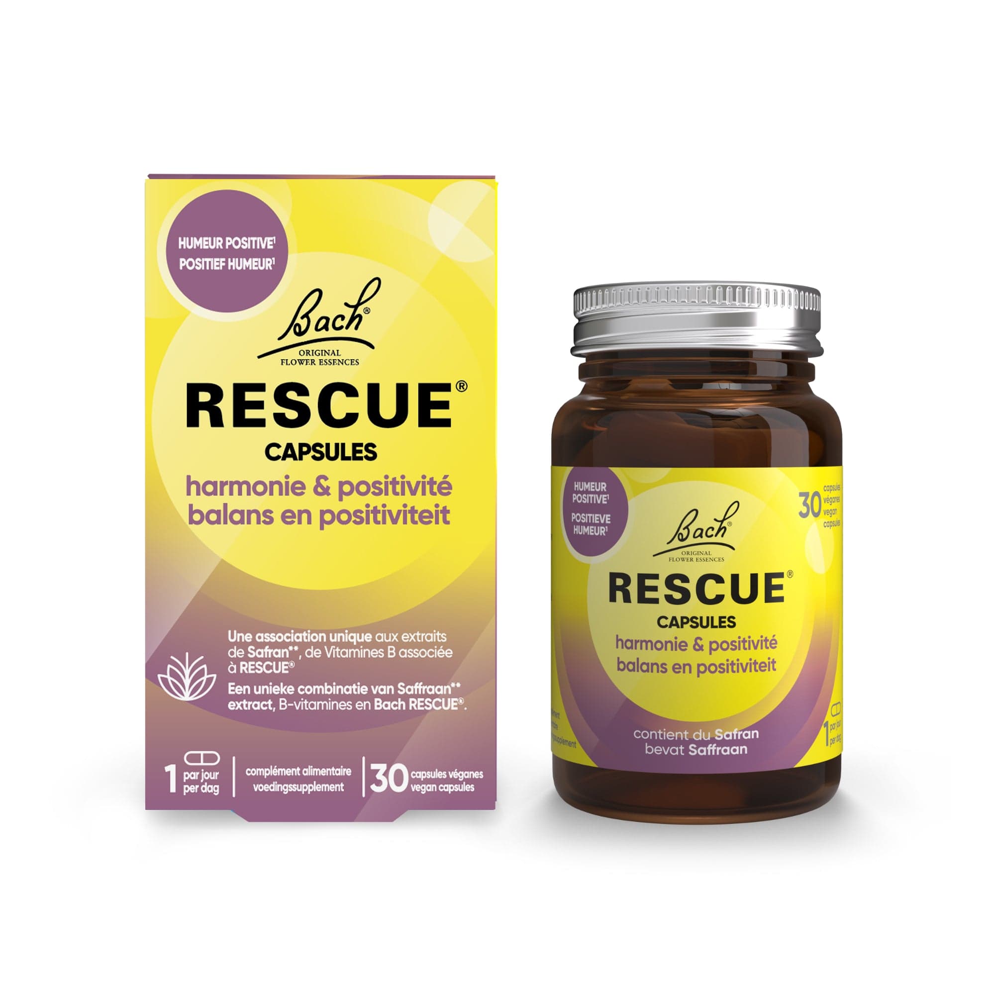 Rescue Supplement 30 Capsules RESCUE® Harmony & Positivity Capsules