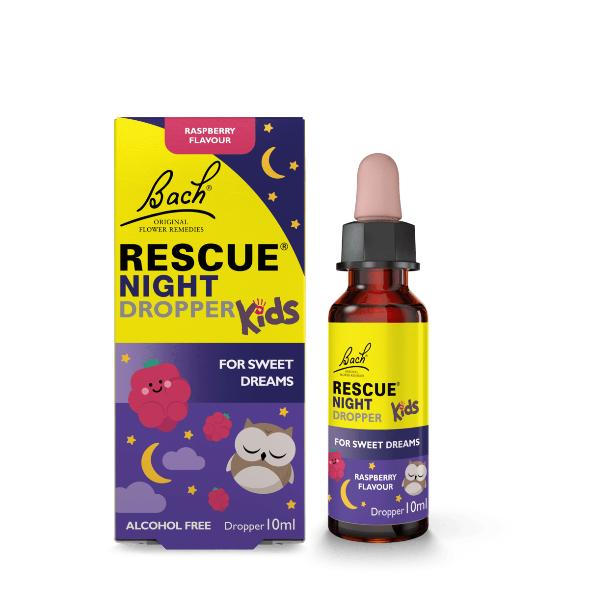 RESCUE® Kids Night Dropper Raspberry