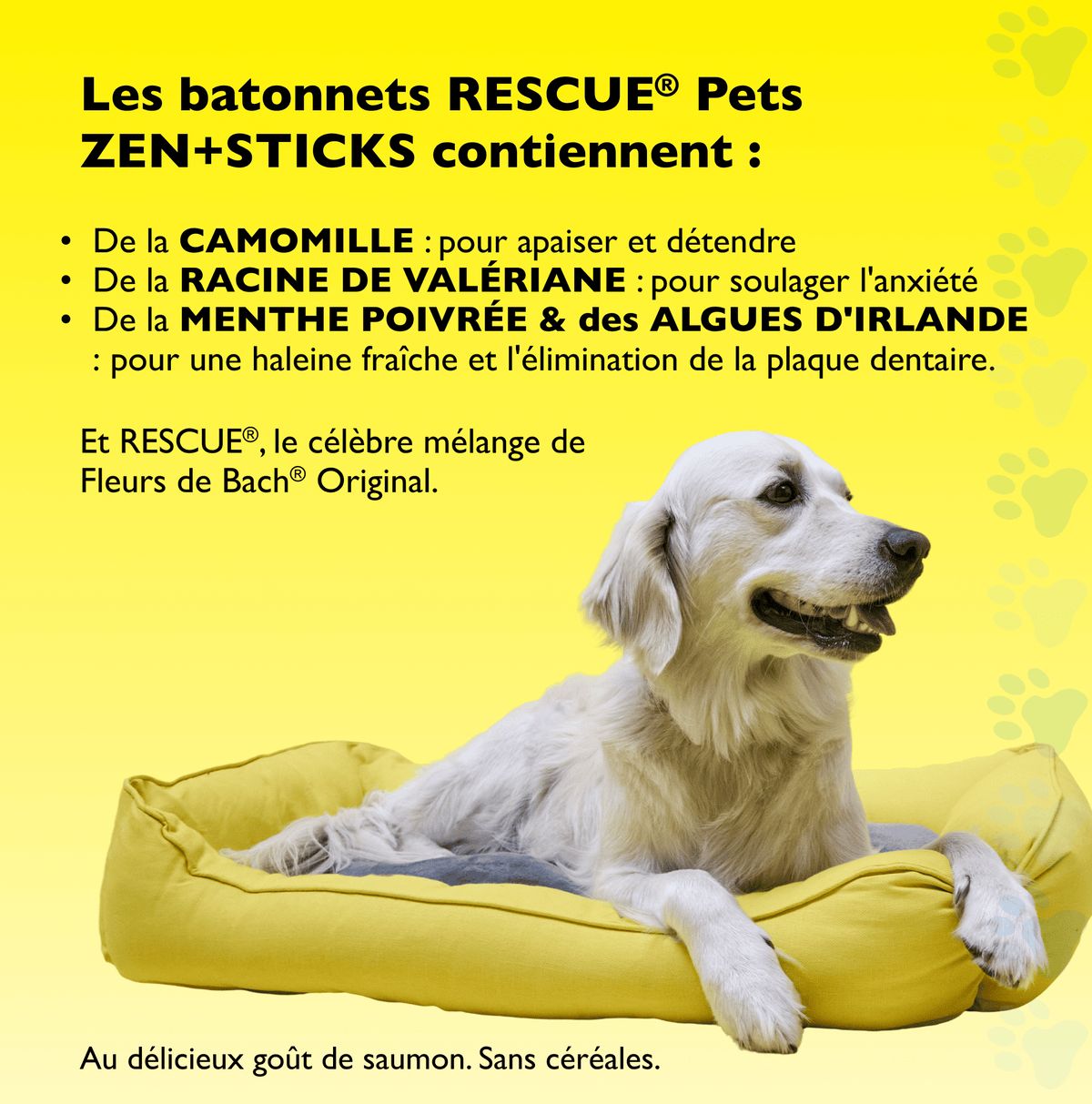 Rescue Pets 7 sticks Friandises relaxantes pour chiens RESCUE® Pets