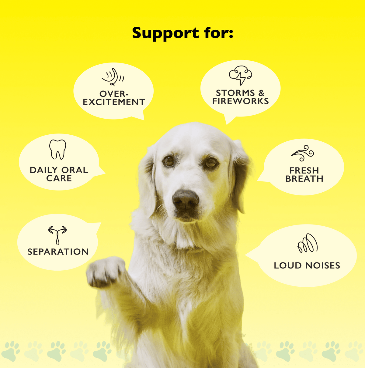 Rescue Pets 7 Sticks RESCUE® Pet Calming Chews for Dogs