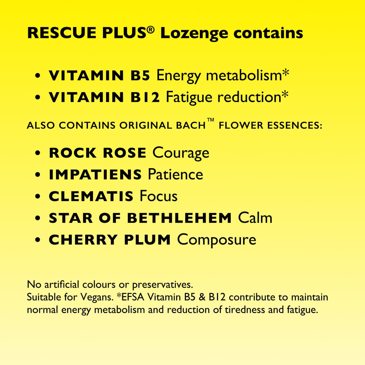 Rescue Plus 50g RESCUE® Plus Lozenge