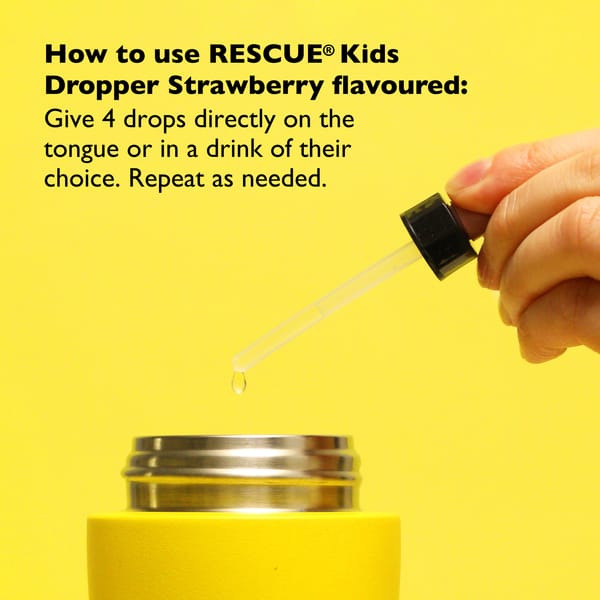 Rescue Remedy 10ml RESCUE® Dropper Kids Strawberry flavour