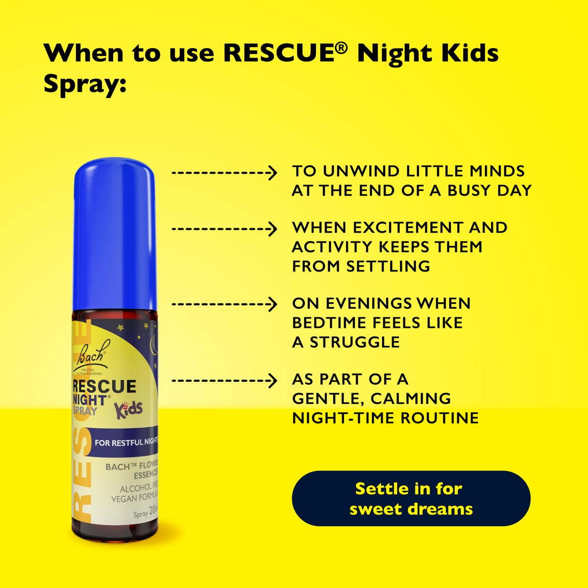 Rescue Remedy 20ml RESCUE® Night Kids Spray