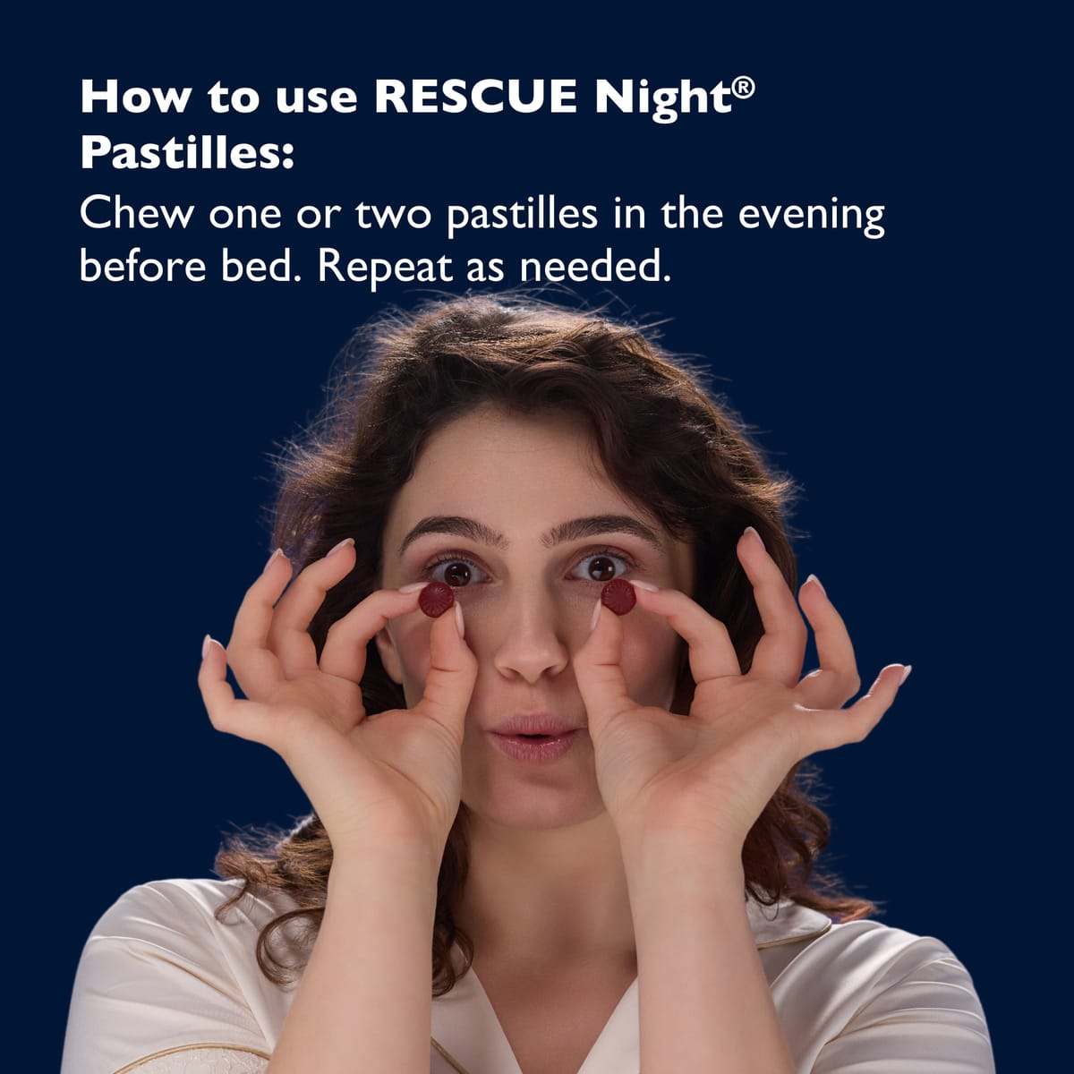Rescue Everyday emotional support 50g RESCUE® Night Pastilles Blackcurrant Flavour