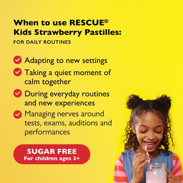Rescue Remedy 50g RESCUE® Kids Strawberry Pastilles