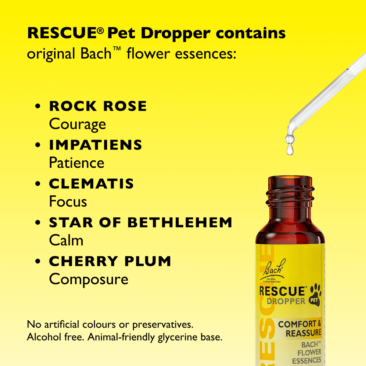 Rescue Pets RESCUE® Pet Dropper (Glycerine)