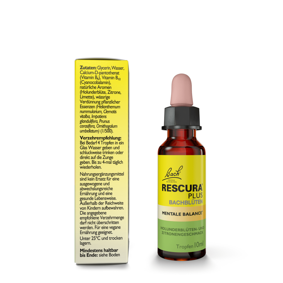 Rescue Remedy 10ml Bach RESCURA®️ PLUS Mentale Balance 10 ml