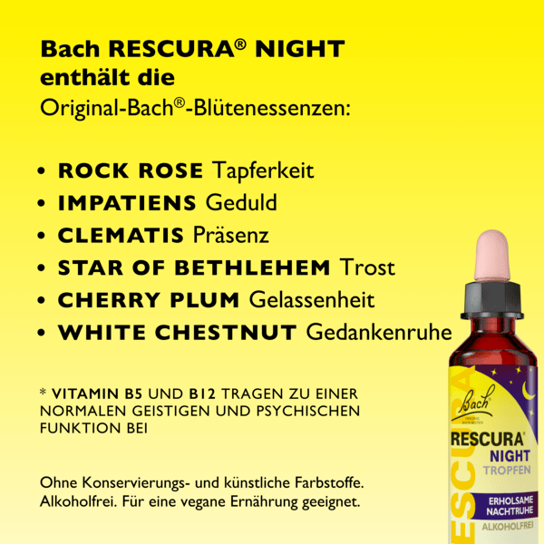 Rescue Night Bach RESCURA® Night Drops Alcohol Free