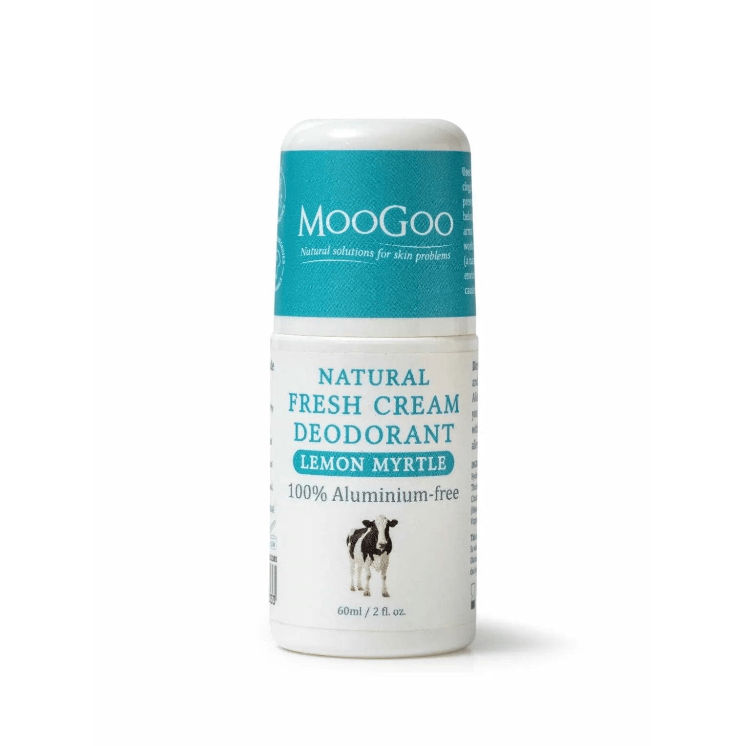 Moogoo Deodorant Fresh Cream Deodorant Lemon Myrtle 60ml