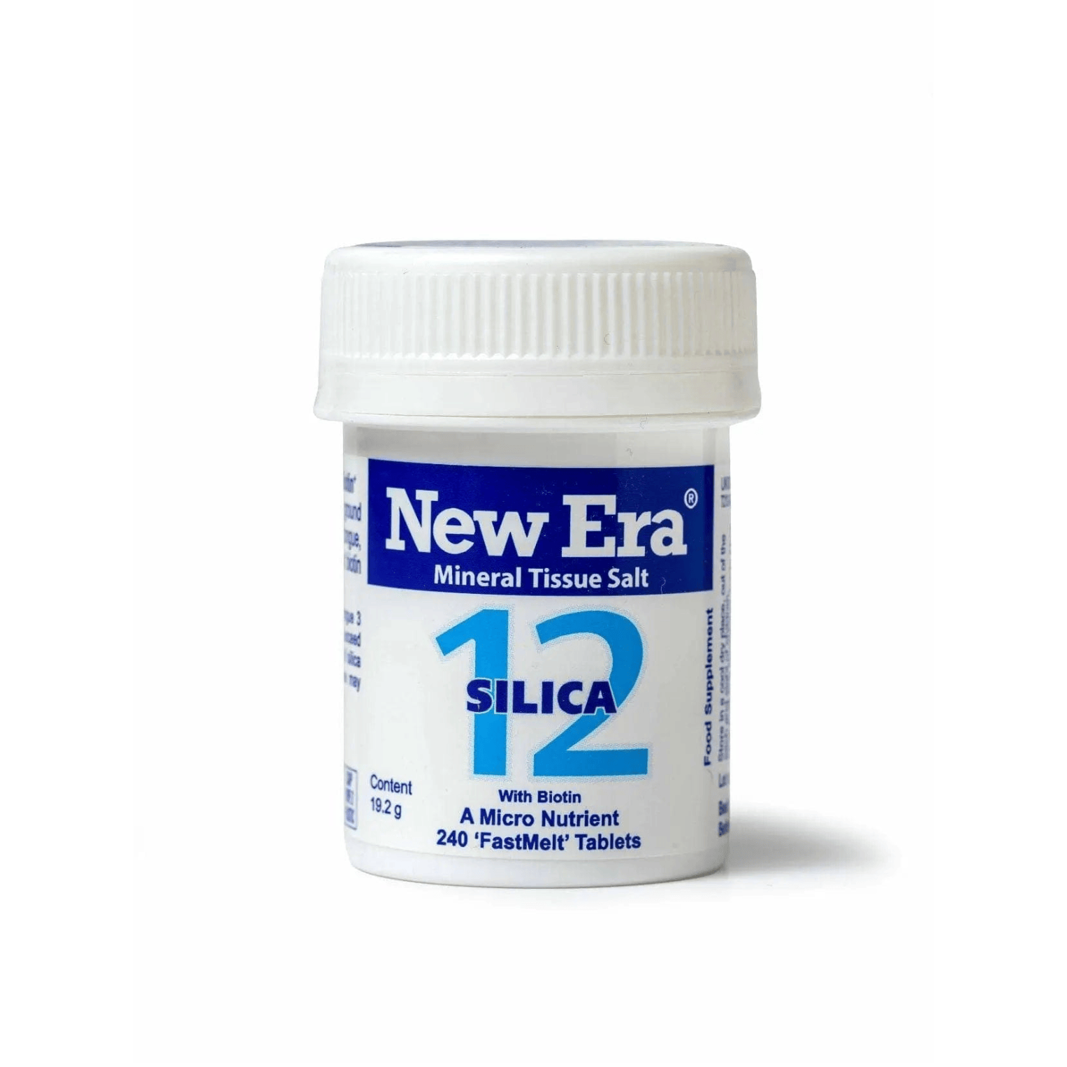 New Era Mineral Tissue Salt New Era Silica 12