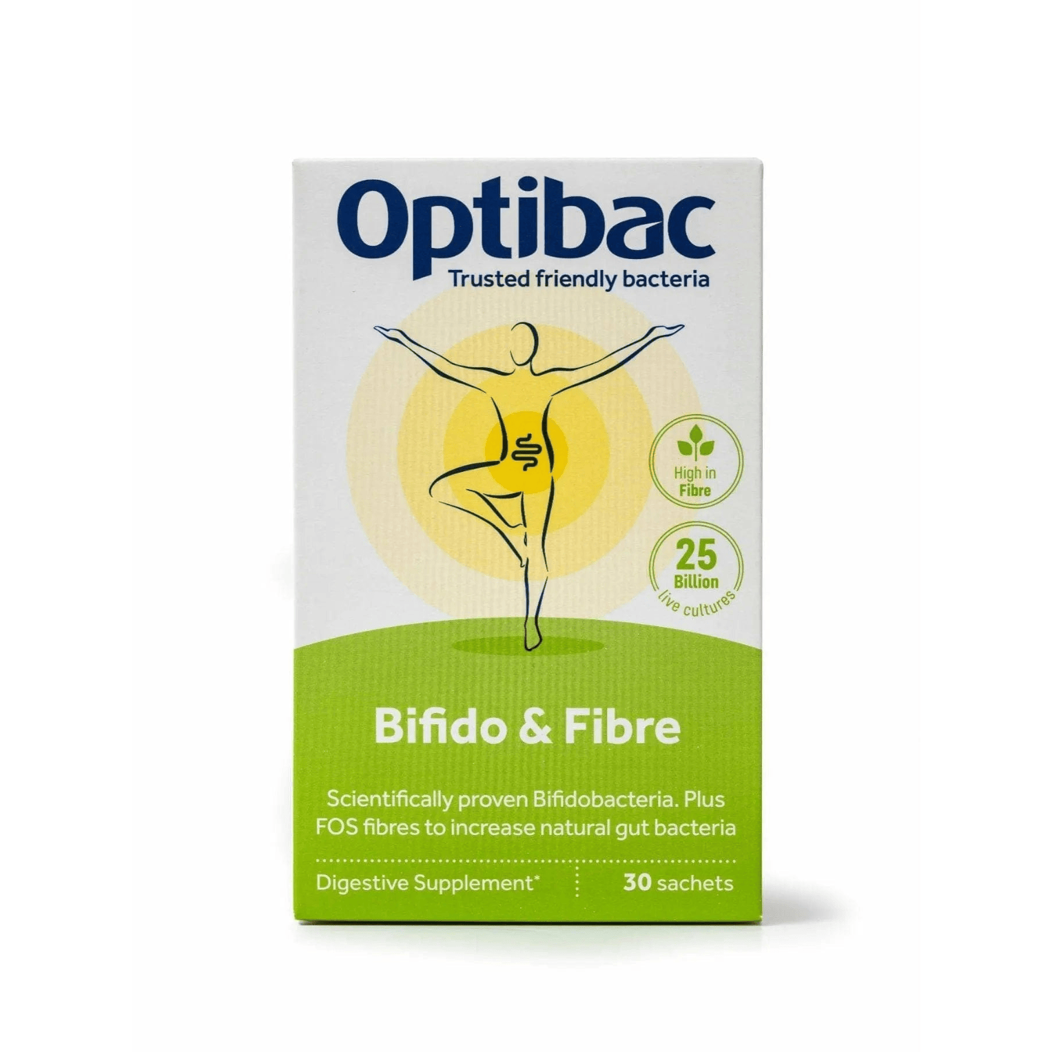 OptiBac Supplement OptiBac Bifidobacteria & fibre (30 Sachets)