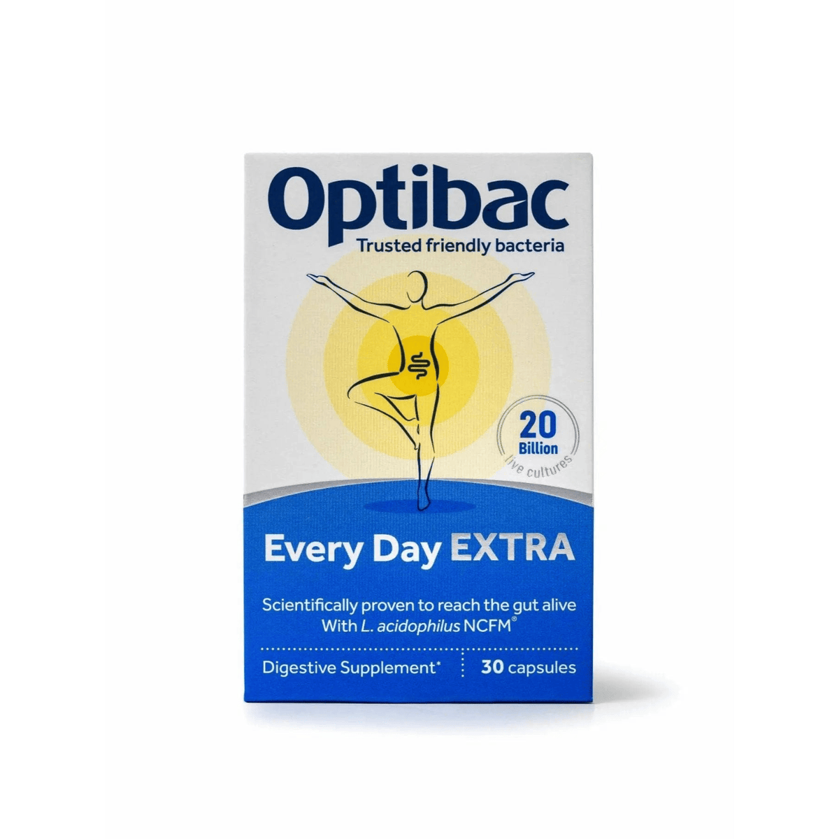 Optibac Everyday OptiBac For Every Day EXTRA (30 caps) | Nelsons Pharmacy