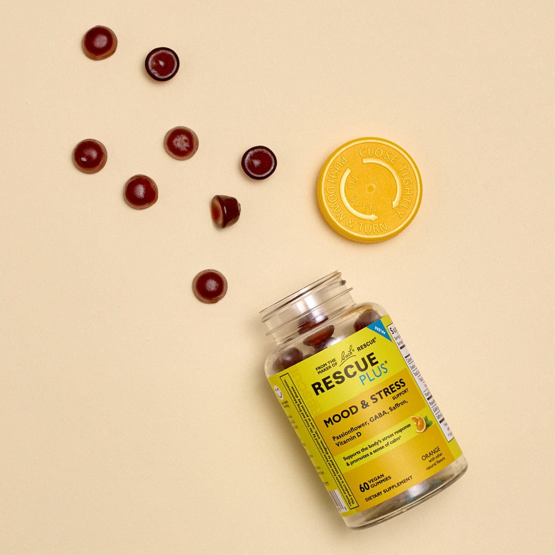 Rescue® Plus Mood & Stress Support Gummies Orange