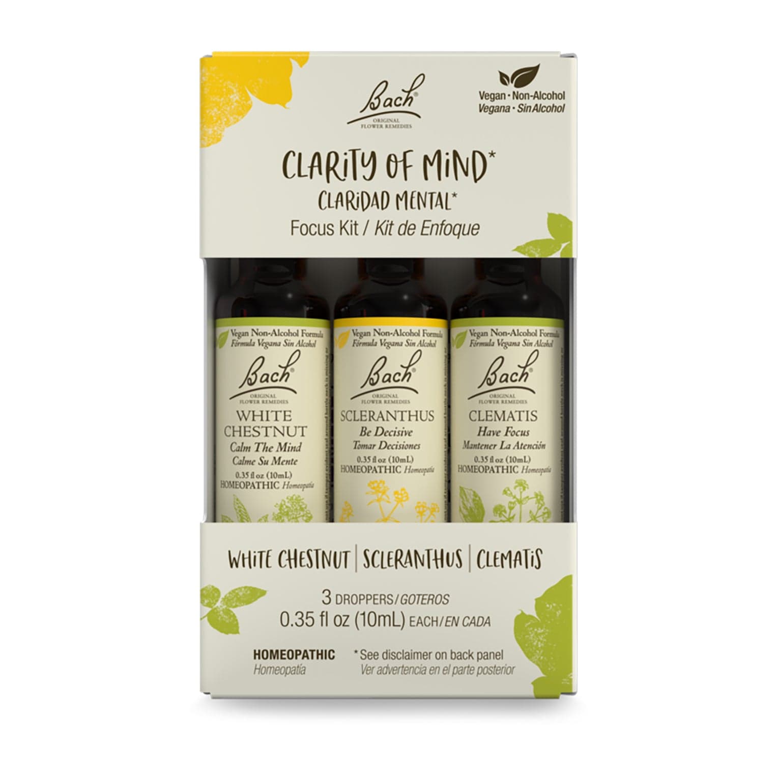 Bach Clarity of Mind Kit (Non-Alcohol Formula)