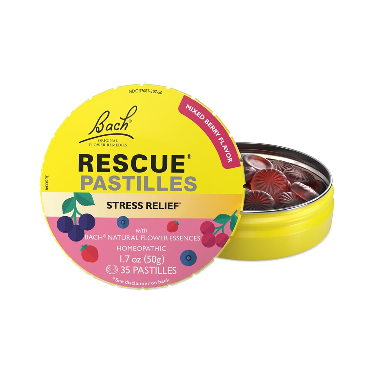 Rescue® Pastilles Mixed Berry