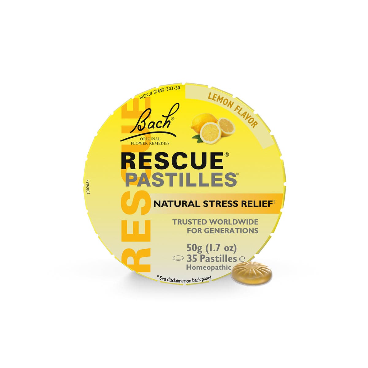 Rescue Remedy 50g RESCUE®  Pastilles Lemon