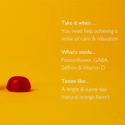 Rescue® Plus Mood & Stress Support Gummies Orange